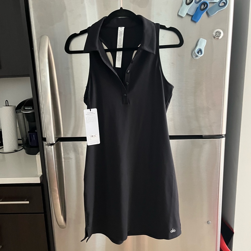 Alo Yoga Charmed Tennis Dress (M) NWT